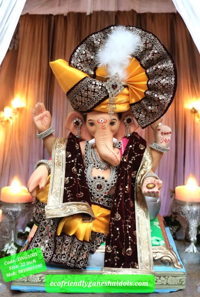 eco-friendly ganesha idols in delhi