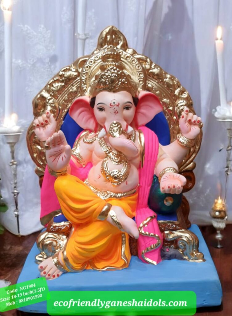 eco-friendly ganesha idols in delhi