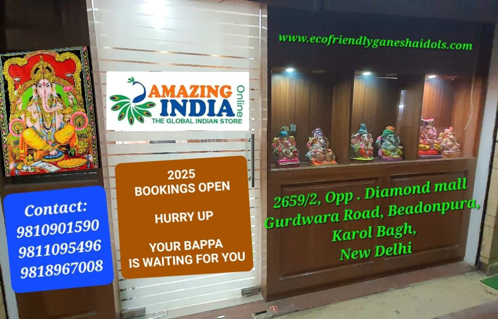 eco-friendly ganesha idols in delhi