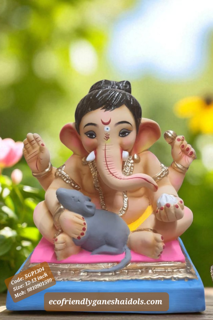 eco-friendly ganesha idols in delhi