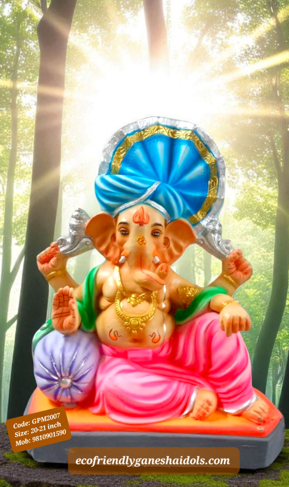eco-friendly ganesha idols in delhi