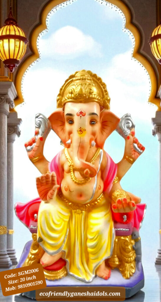 eco-friendly ganesha idols in delhi