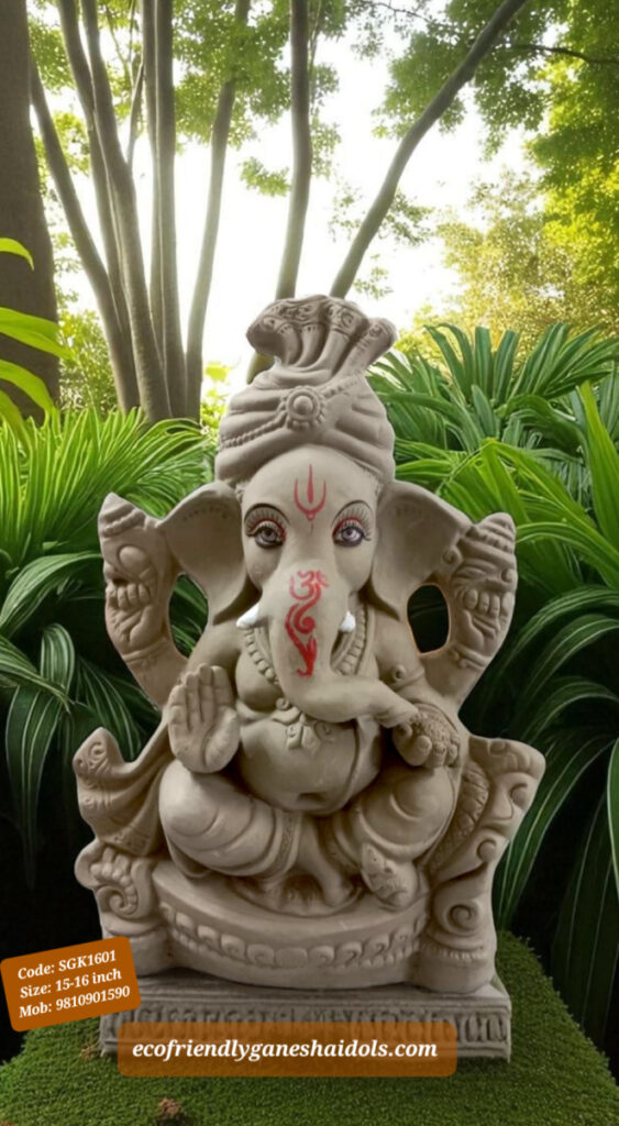 eco-friendly ganesha idols in delhi