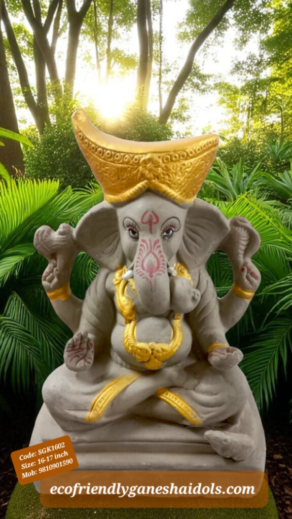 eco-friendly ganesha idols in delhi