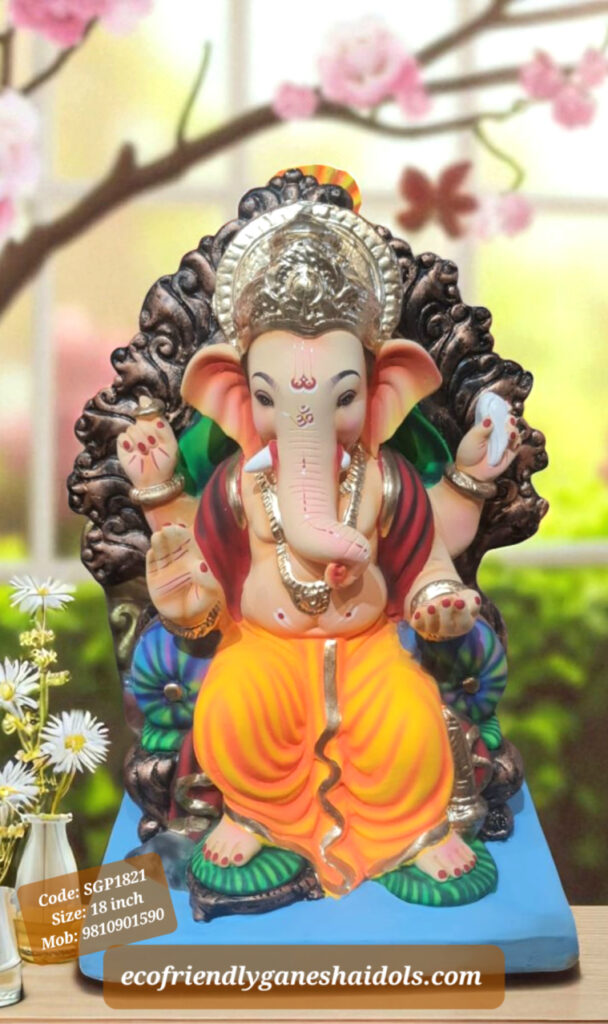 lal bag eco-friendly ganesha idols in delhi