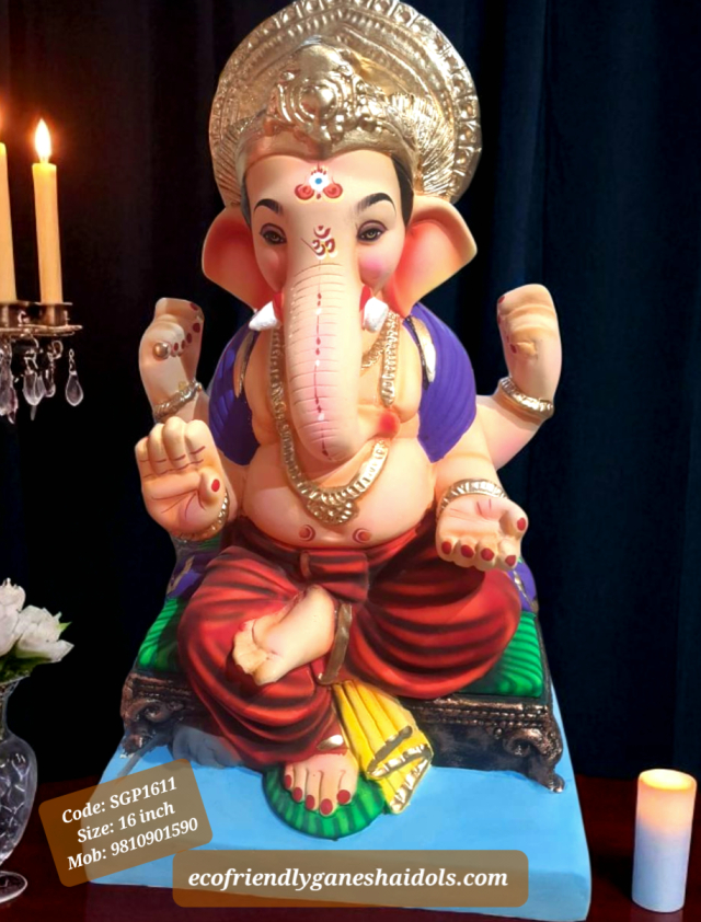 eco-friendly ganesha idols in delhi