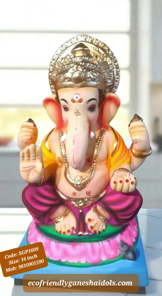 shadu mitti eco-friendly ganesha idols in delhi