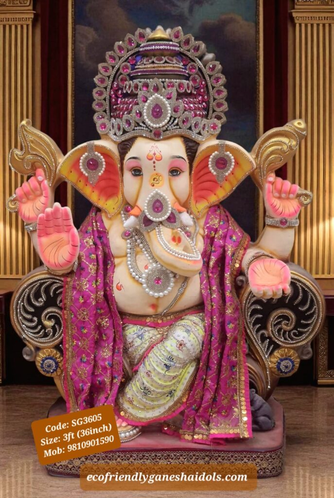 eco-friendly ganesha idols in delhi