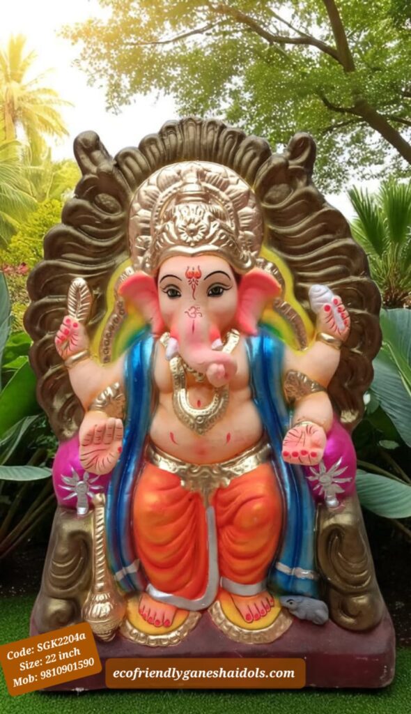 eco-friendly ganesha idols in delhi