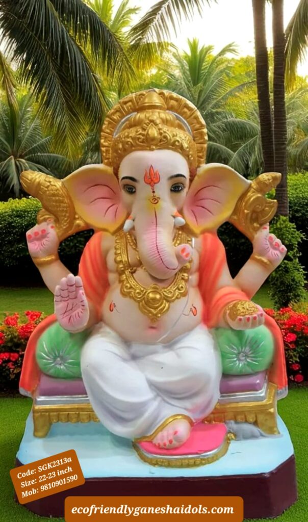 eco-friendly ganesha idols in delhi