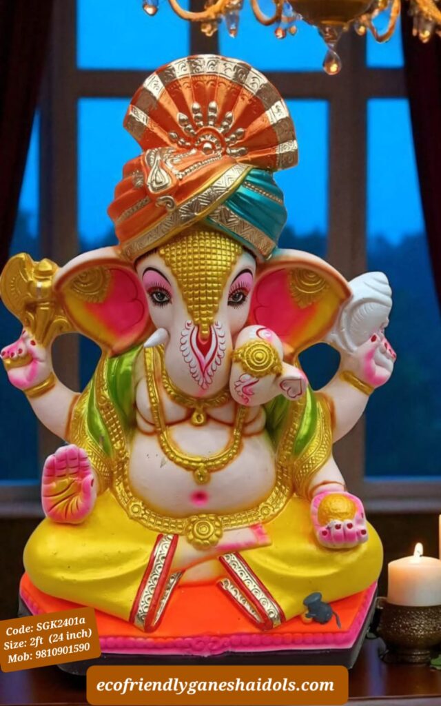 eco-friendly ganesha idols in delhi
