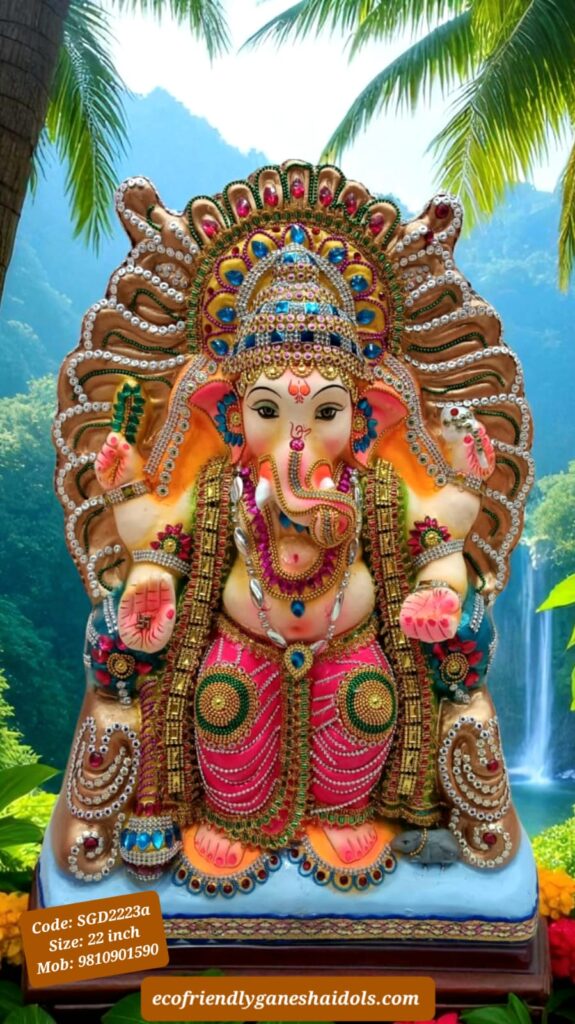 eco-friendly ganesha idols in delhi