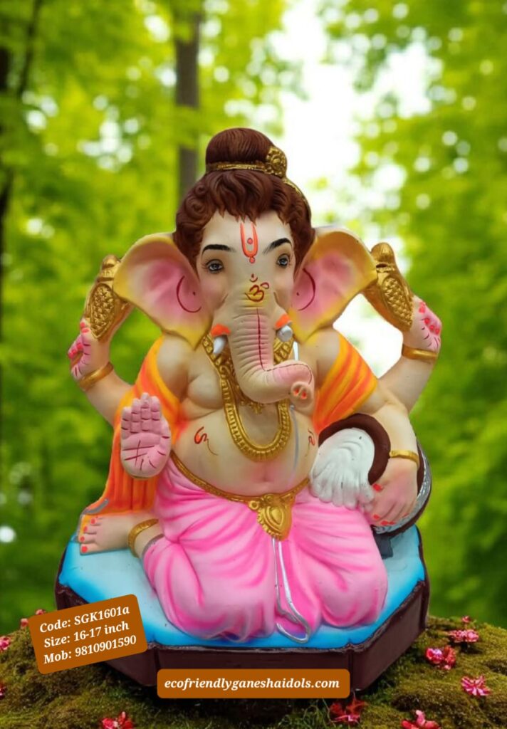 eco-friendly ganesha idols in delhi