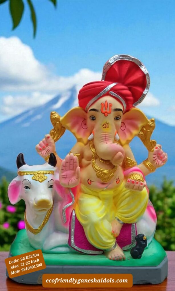 eco-friendly ganesha idols in delhi
