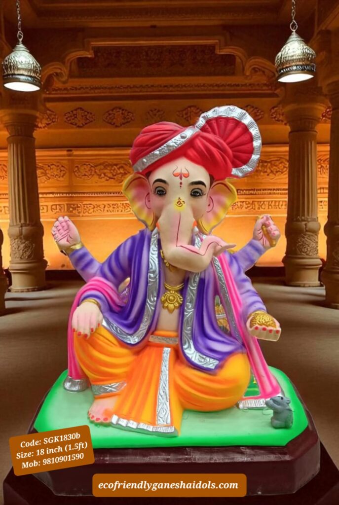 eco-friendly ganesha idols in delhi
