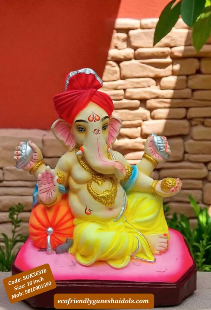 eco-friendly ganesha idols in delhi