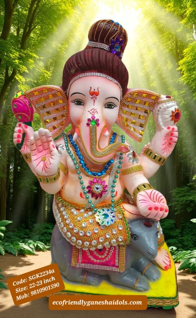 eco-friendly ganesha idols in delhi