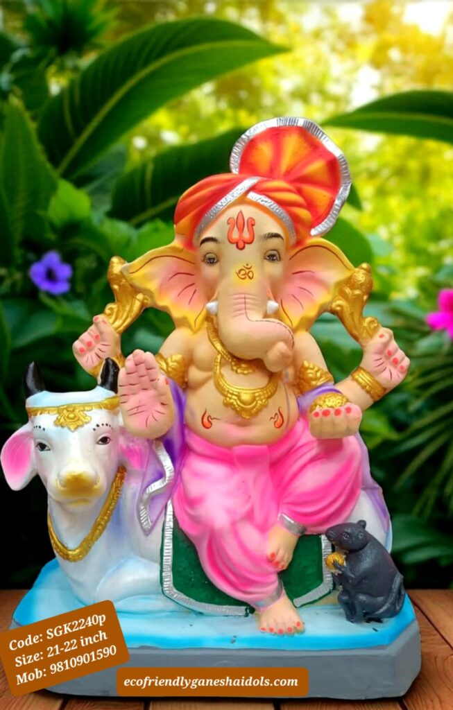 eco-friendly ganesha idols in delhi