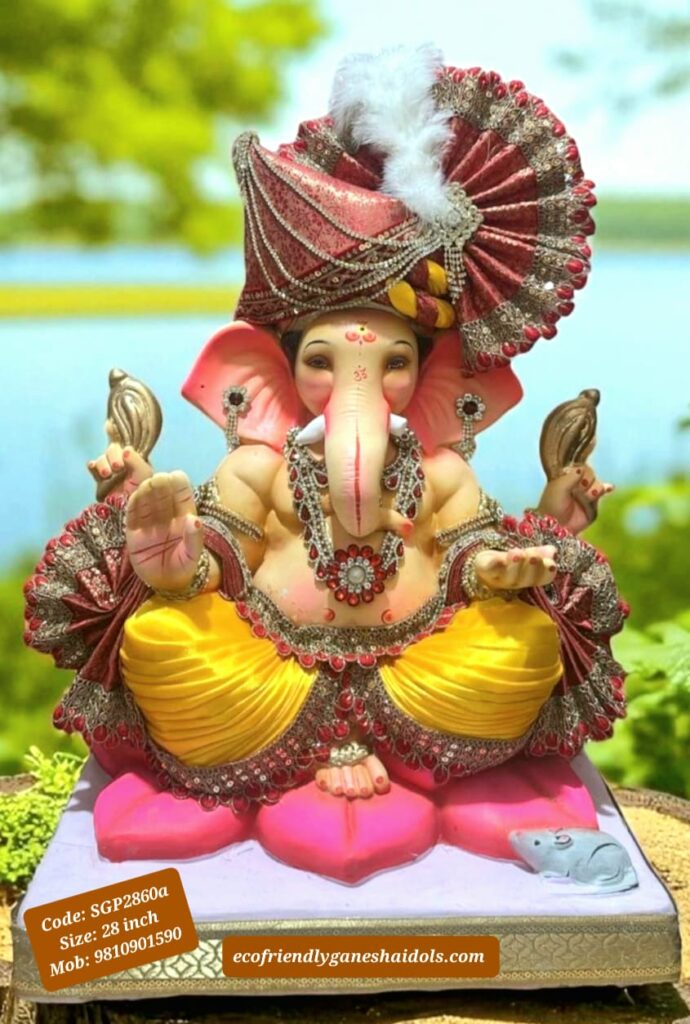 eco-friendly ganesha idols in delhi