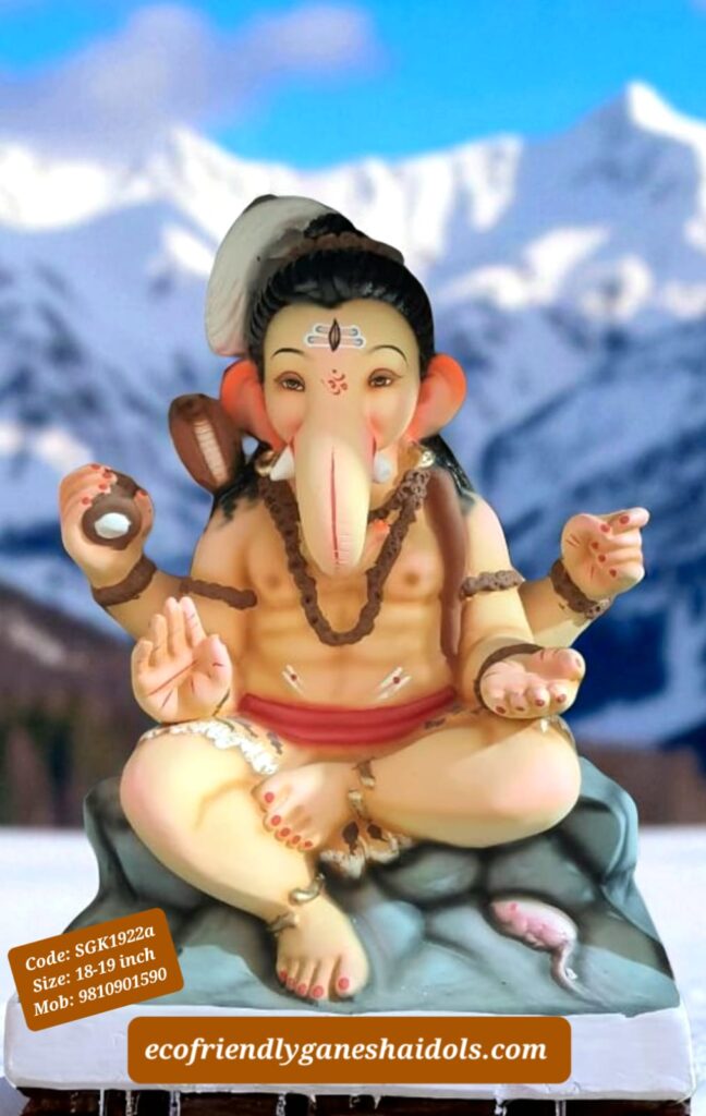 eco-friendly ganesha idols in delhi