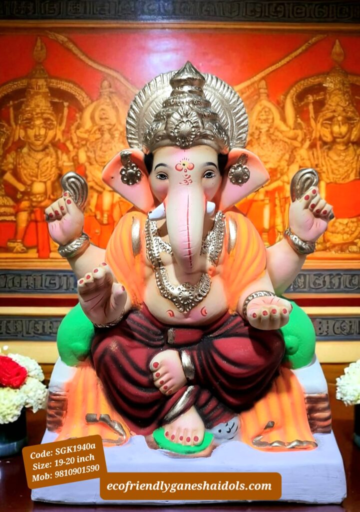 eco-friendly ganesha idols in delhi