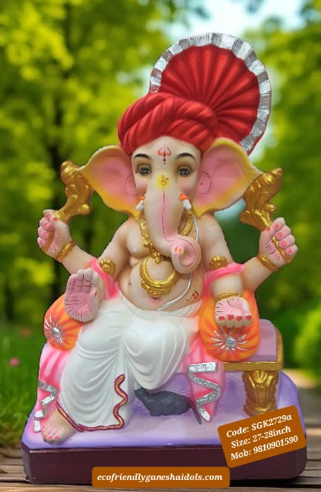 eco-friendly ganesha idols in delhi