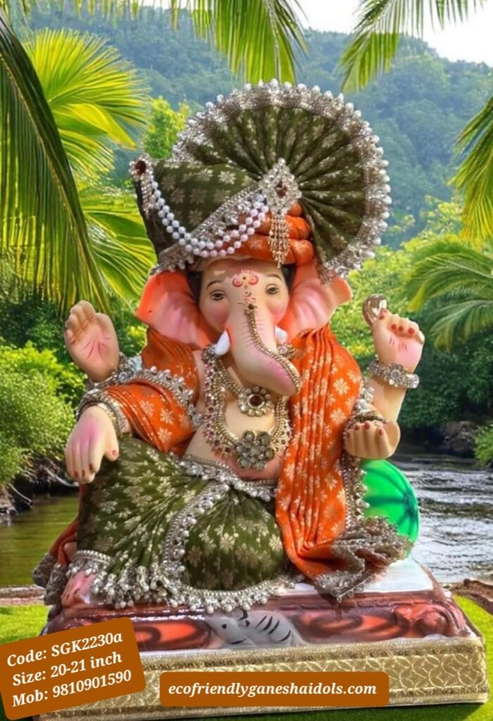 eco-friendly ganesha idols in delhi