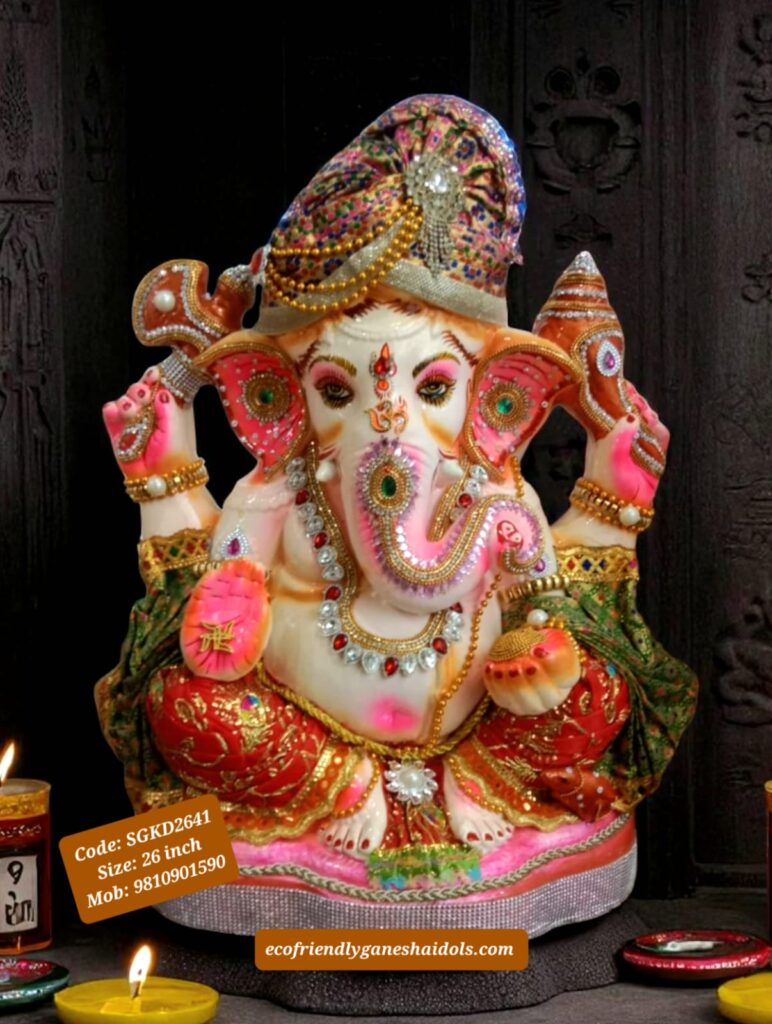 eco-friendly ganesha idols in delhi