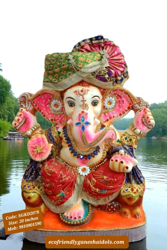 eco-friendly ganesha idols in delhi