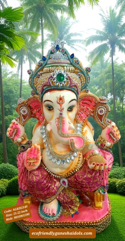eco-friendly ganesha idols in delhi