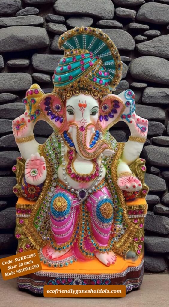 eco-friendly ganesha idols in delhi
