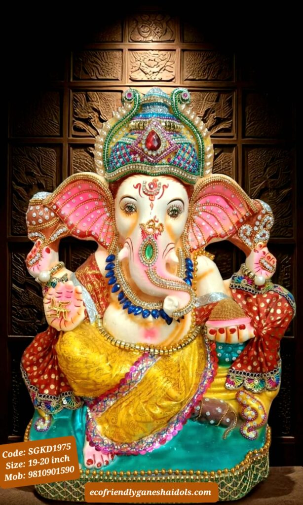 eco-friendly ganesha idols in delhi