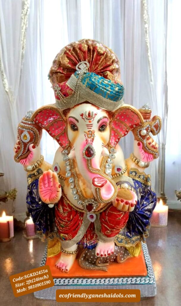eco-friendly ganesha idols in delhi