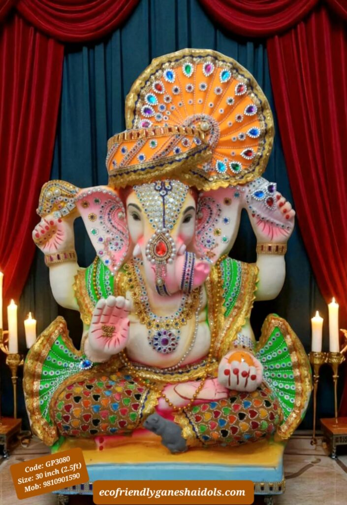 eco-friendly ganesha idols in delhi
