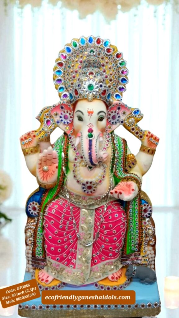eco-friendly ganesha idols in delhi