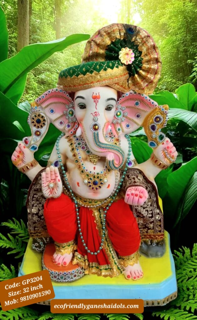 eco-friendly ganesha idols in delhi