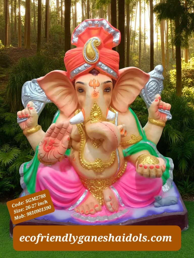 eco-friendly ganesha idols in delhi