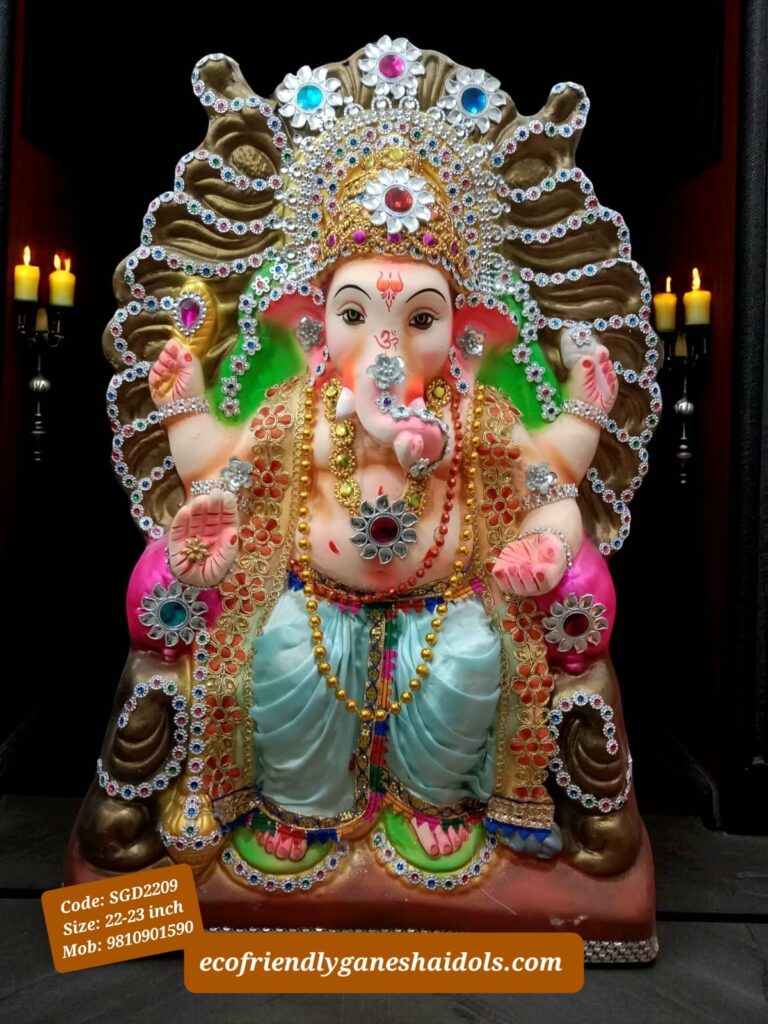 eco-friendly ganesha idols in delhi