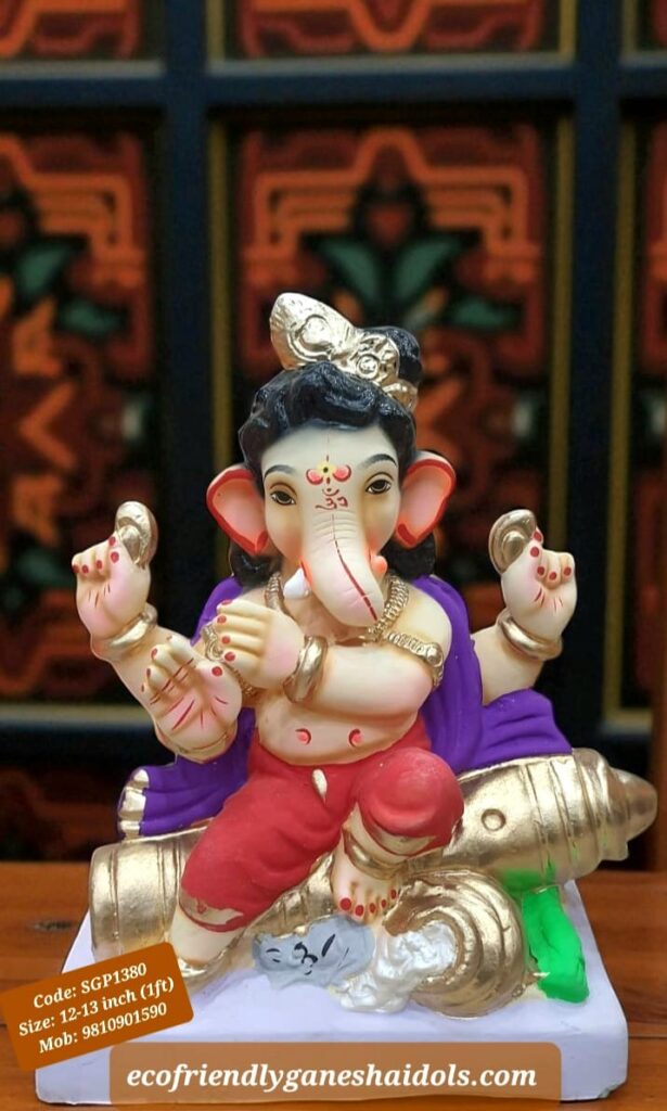 eco-friendly ganesha idols in delhi