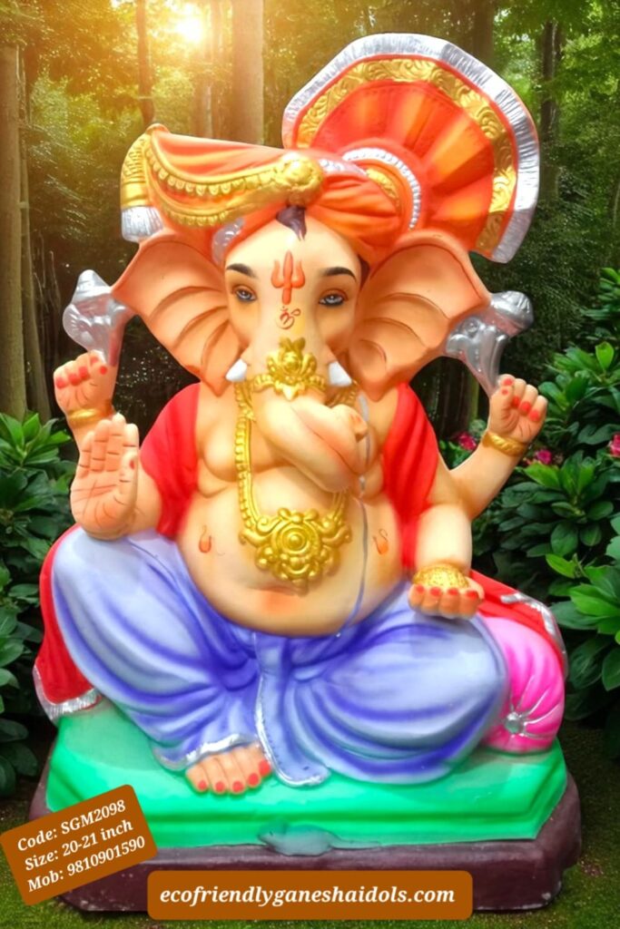 eco-friendly ganesha idols in delhi