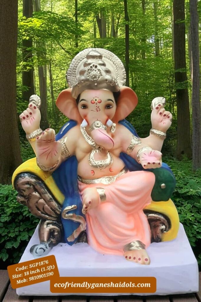 eco-friendly ganesha idols in delhi