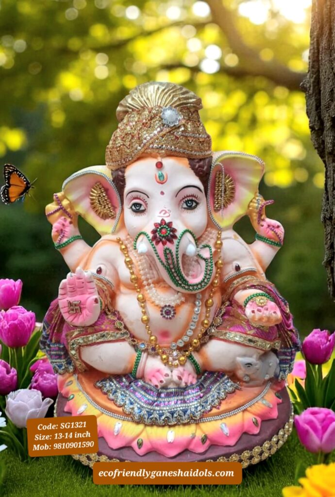 eco-friendly ganesha idols in delhi