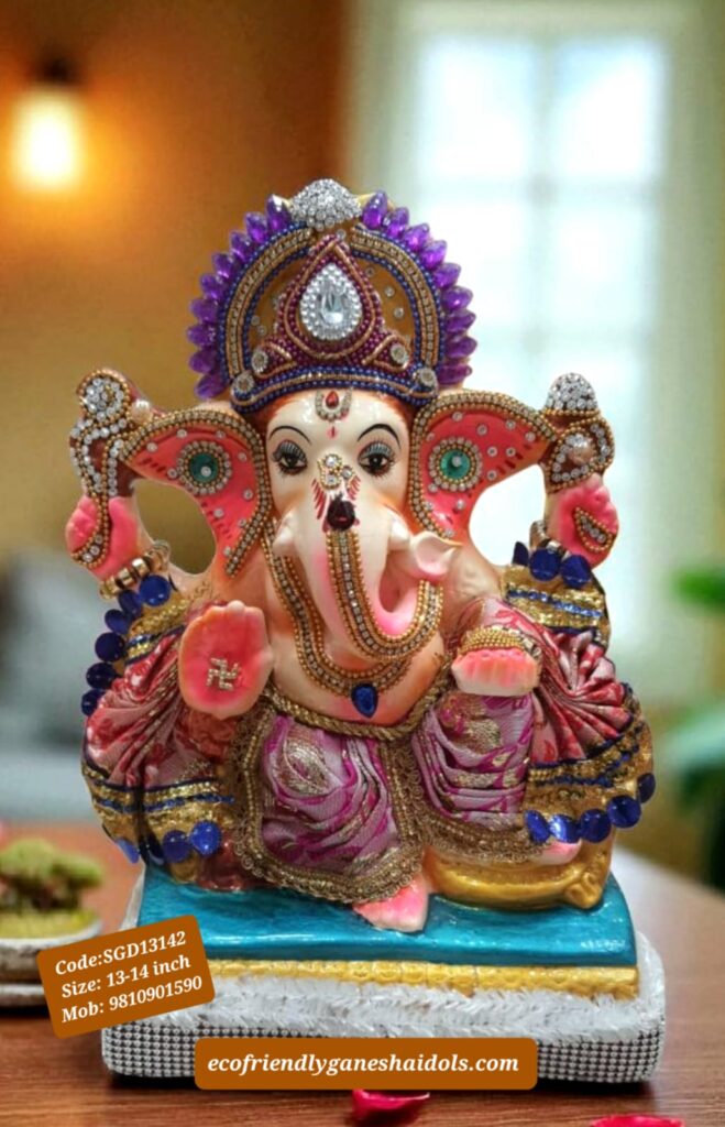 eco-friendly ganesha idols in delhi