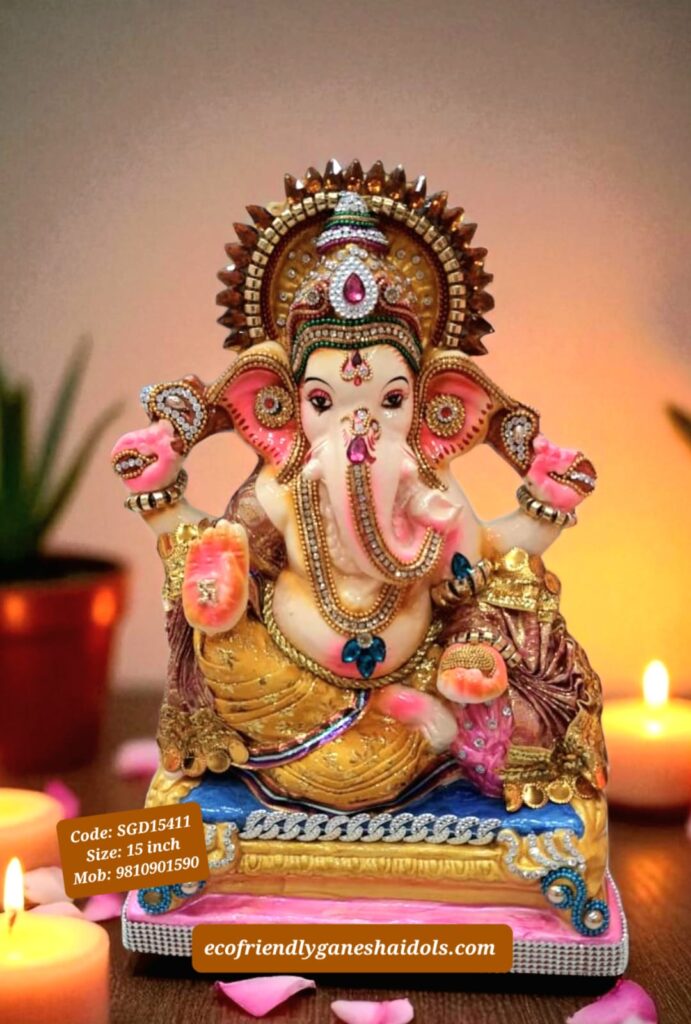 eco-friendly ganesha idols in delhi