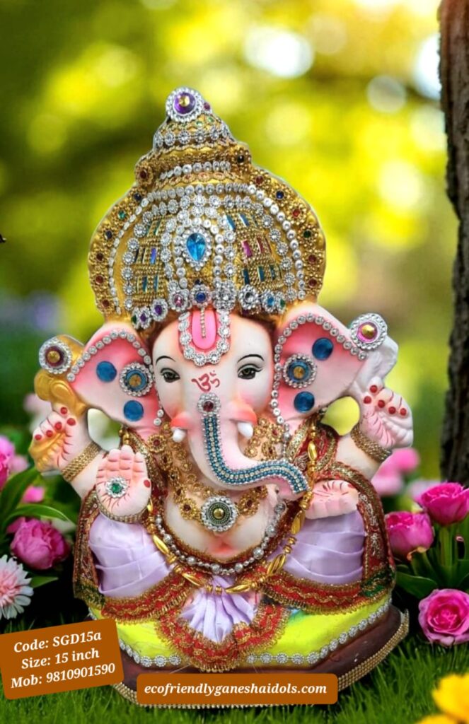 eco-friendly ganesha idols in delhi