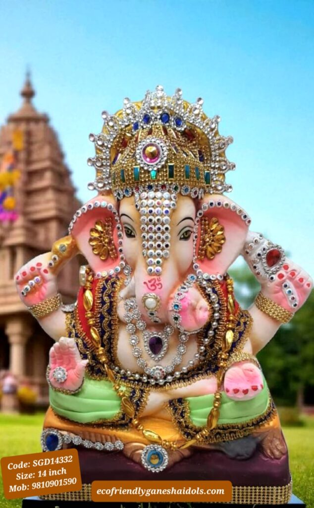 eco-friendly ganesha idols in delhi