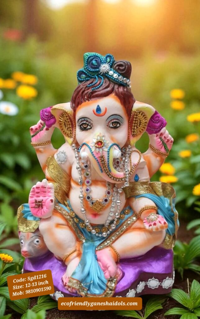 eco-friendly ganesha idols in delhi