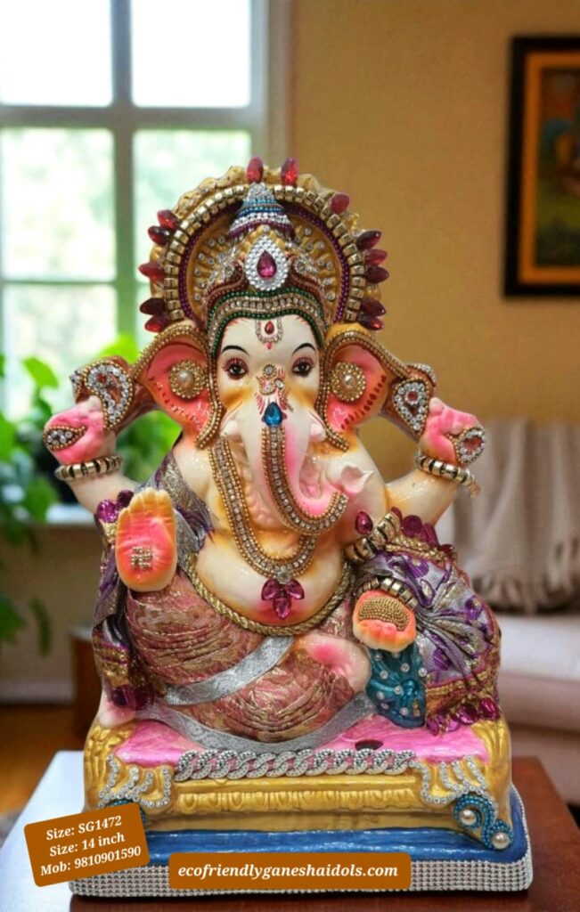 eco-friendly ganesha idols in delhi