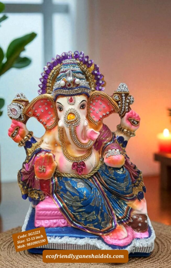 eco-friendly ganesha idols in delhi