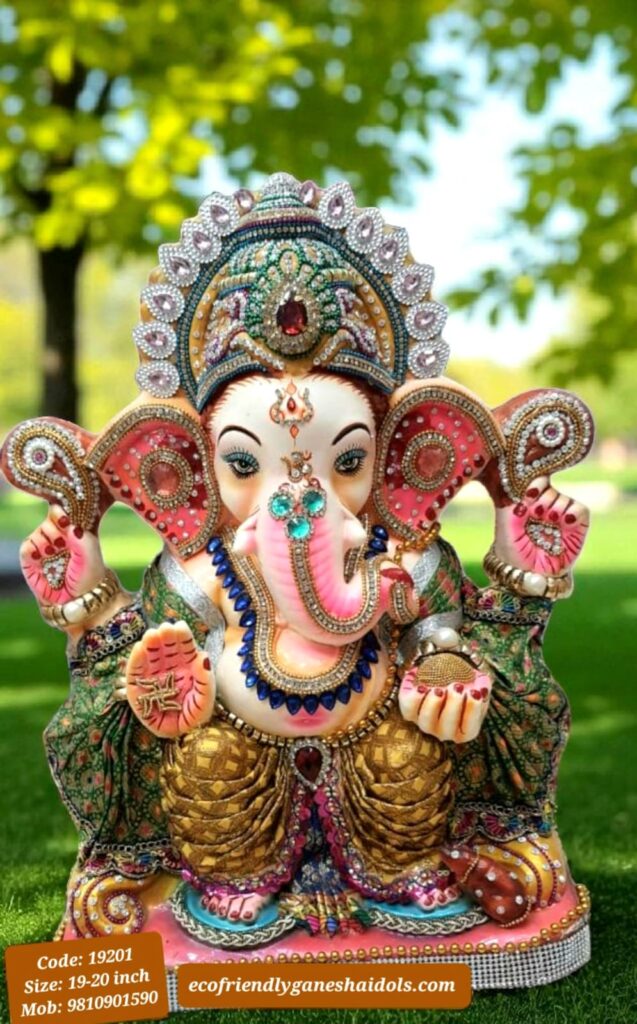 eco-friendly ganesha idols in delhi